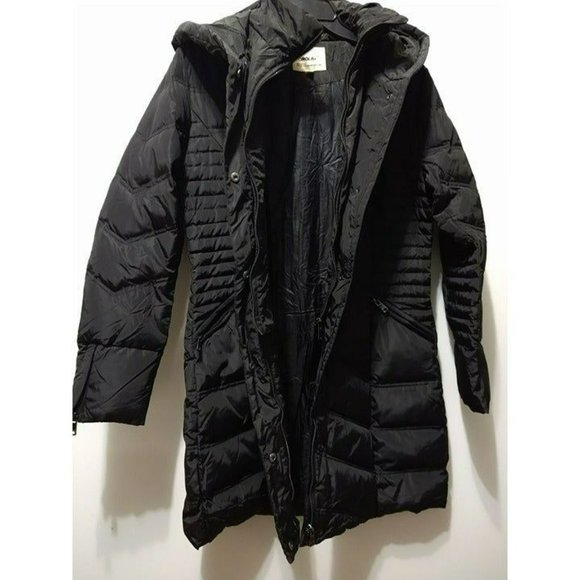 Classic OROLAY Black Duck Down Jacket "2 in 1 illusion" Size M - Picture 10 of 10